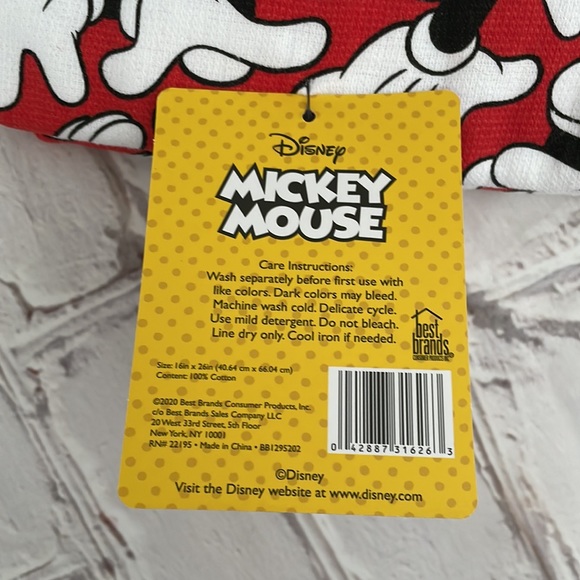 Disney Mickey Mouse 2 Pack Kitchen Tea Towels - Picture 3 of 4